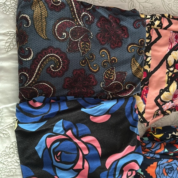 7 pair lularoe os legging - Picture 2 of 5